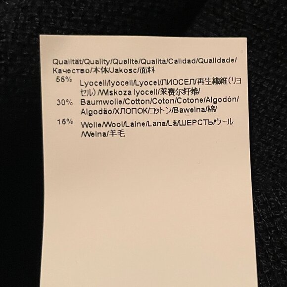 BOSS Hugo Boss Crew Neck Men's Navy Sweater. Size: Large - Picture 10 of 13